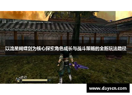 以流星蝴蝶剑为核心探索角色成长与战斗策略的全新玩法路径